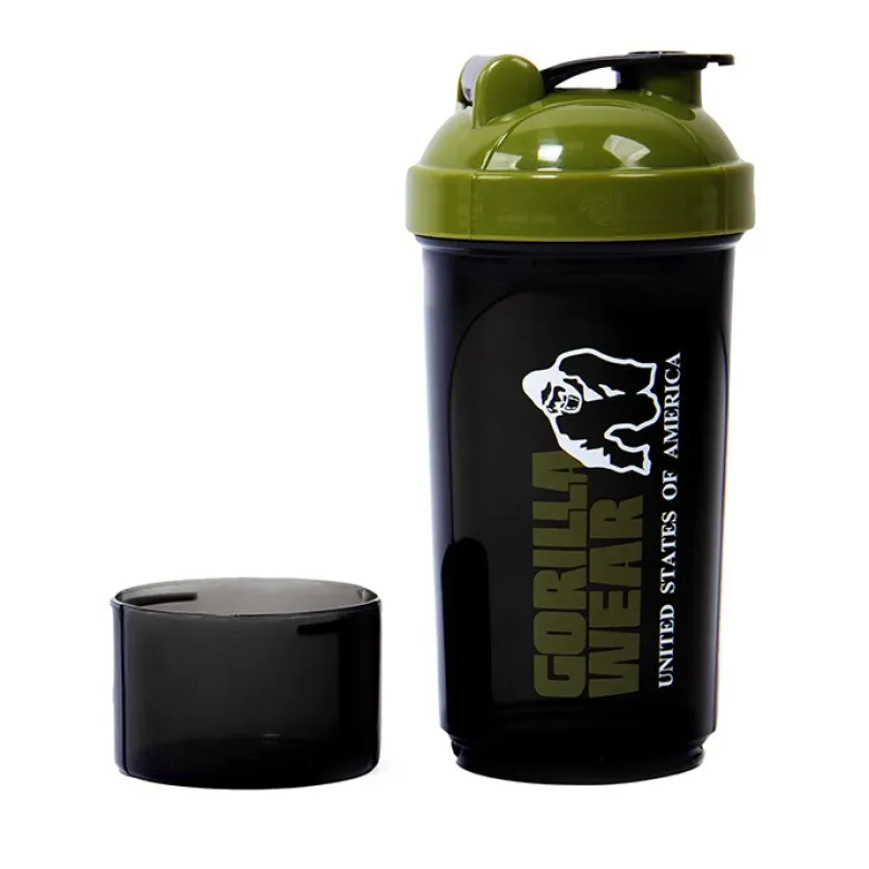 Shaker Compact Svart/Grønn 400 ml + 100 ml