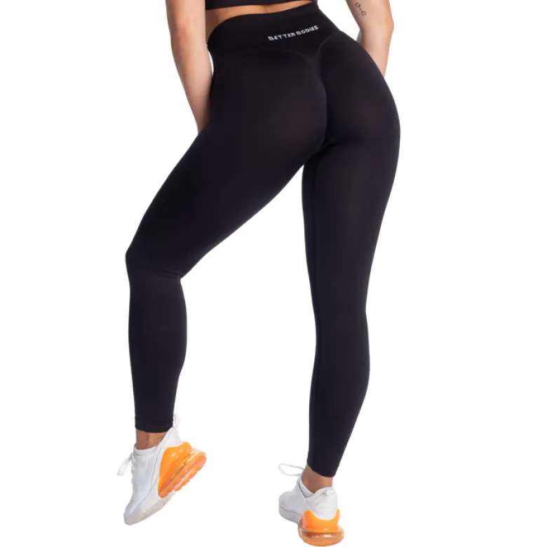 Shapeseamlesslegging, Black