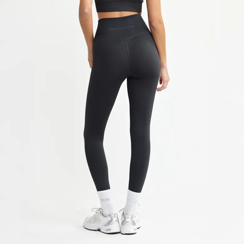 Signature Seamless Tights, Iron Grey