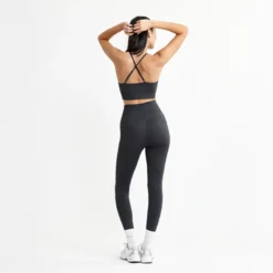 Signature Seamless Tights, Iron Grey