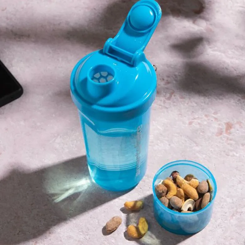 Smartshake Slim 500ml, Neon Blue