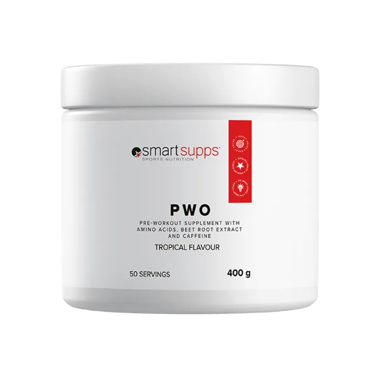 Smartsupps PWO, Tropical, 400g