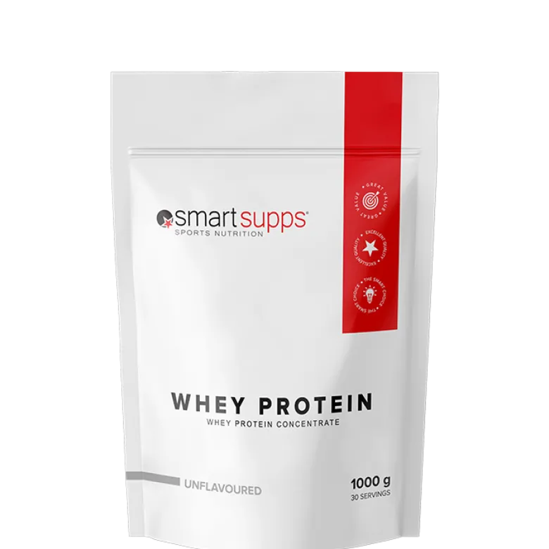 SmartSupps Whey Protein, 1 kg, Unflavoured