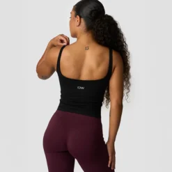 Smooth Seamless 2-in-1 Tank, Black