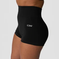 Smooth Seamless Shorts, Black