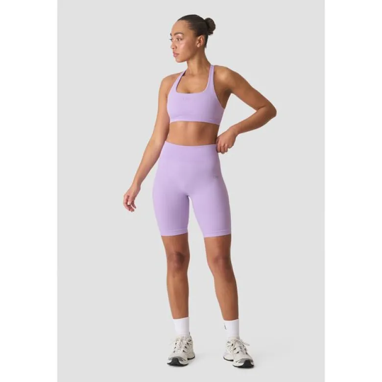 Smooth Seamless Sports Bra, Pastel Lilac