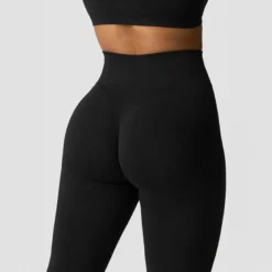 Smooth Seamless Tights, Black