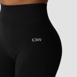 Smooth Seamless Tights, Black