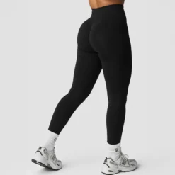 Smooth Seamless Tights, Black
