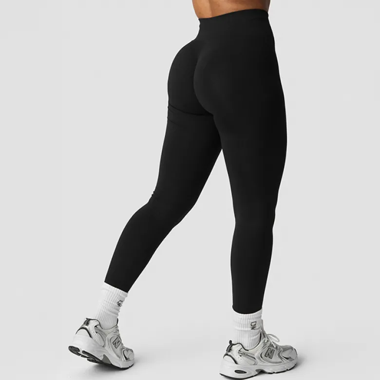 Smooth Seamless Tights, Black