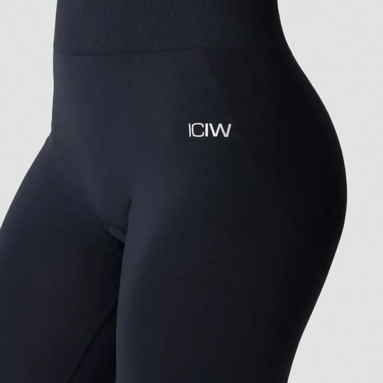 Smooth Seamless Tights, Navy