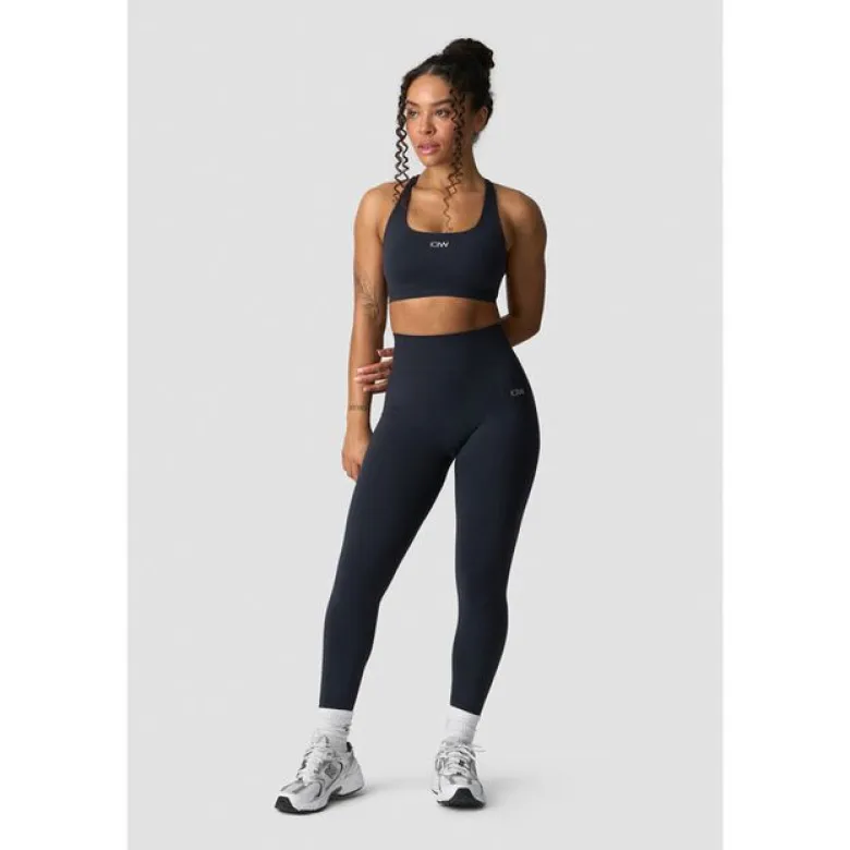 Smooth Seamless Tights, Navy
