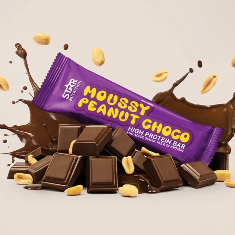 Soft Protein Bar, 55g, Peanut Choco Mousse