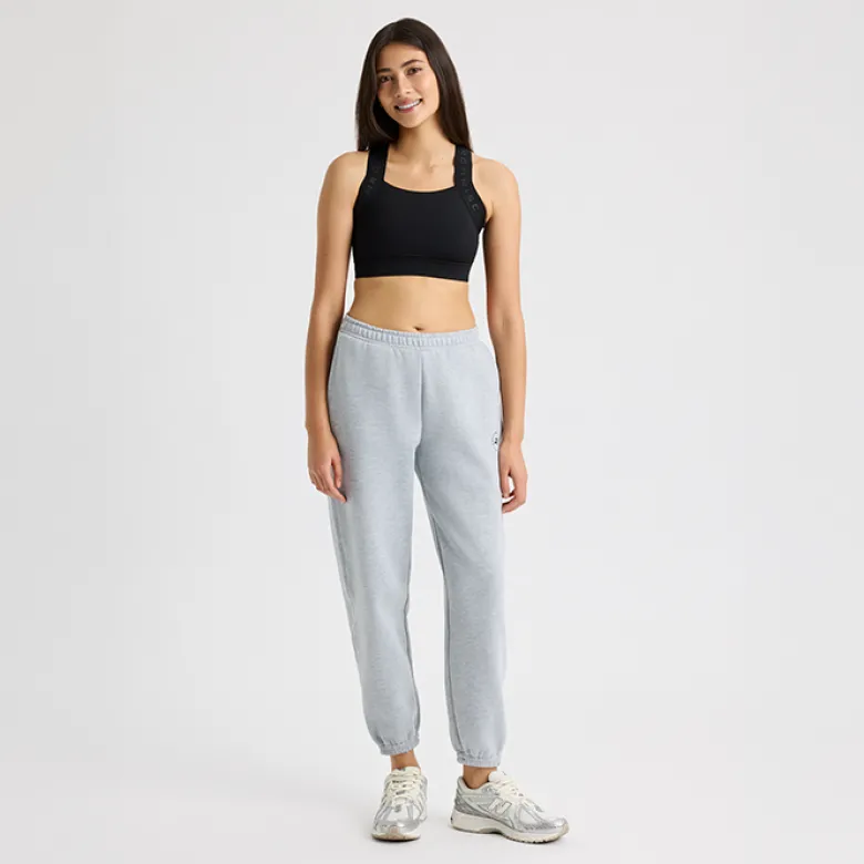 Soft Sweatpants, Grey Melange