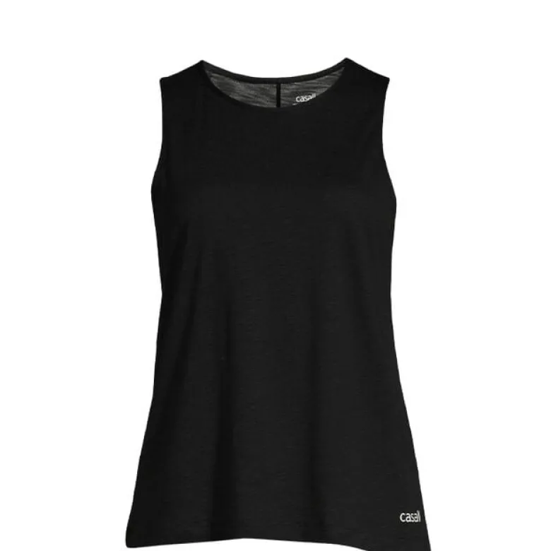 Soft Texture Tank, Black