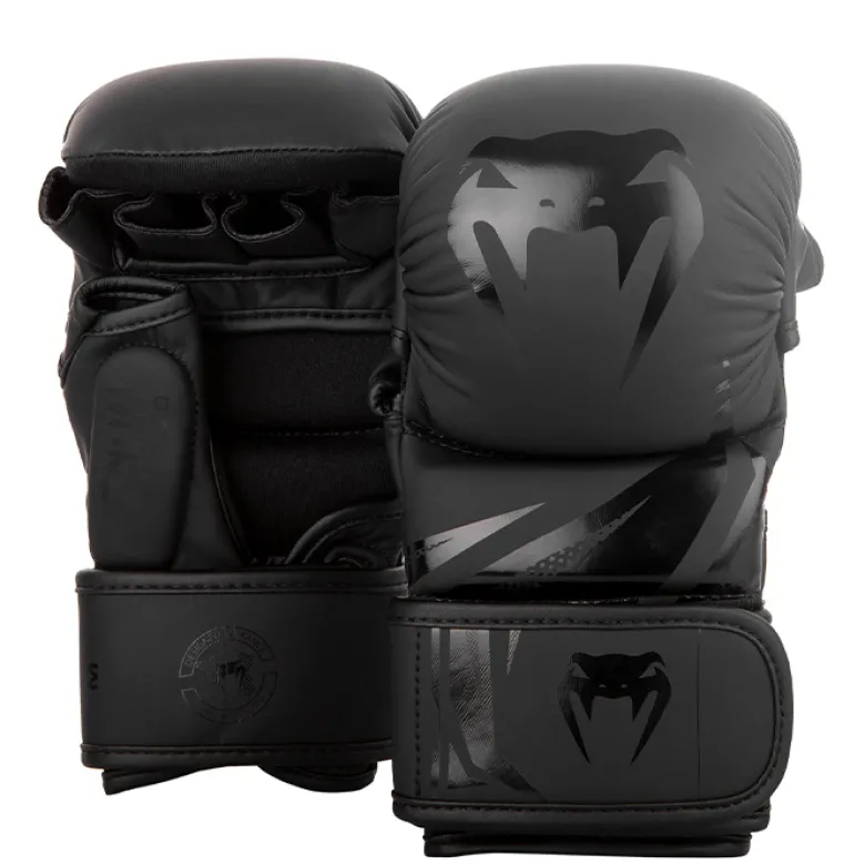 Sparring Gloves Venum Challenger 3.0, Black/Black
