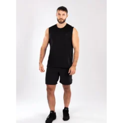 Star Mesh Tank, Black