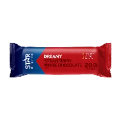 Star Nutrition Protein Bar 55 g Strawberry White Chocolate