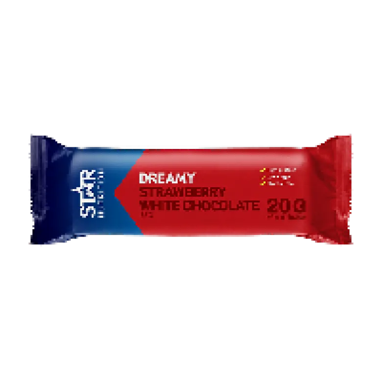 Star Nutrition Protein Bar 55 g Strawberry White Chocolate