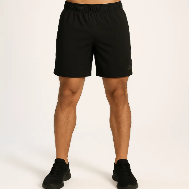 Star Short Shorts Black