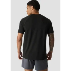 Stride Raglan Tee Dri-Release, Black