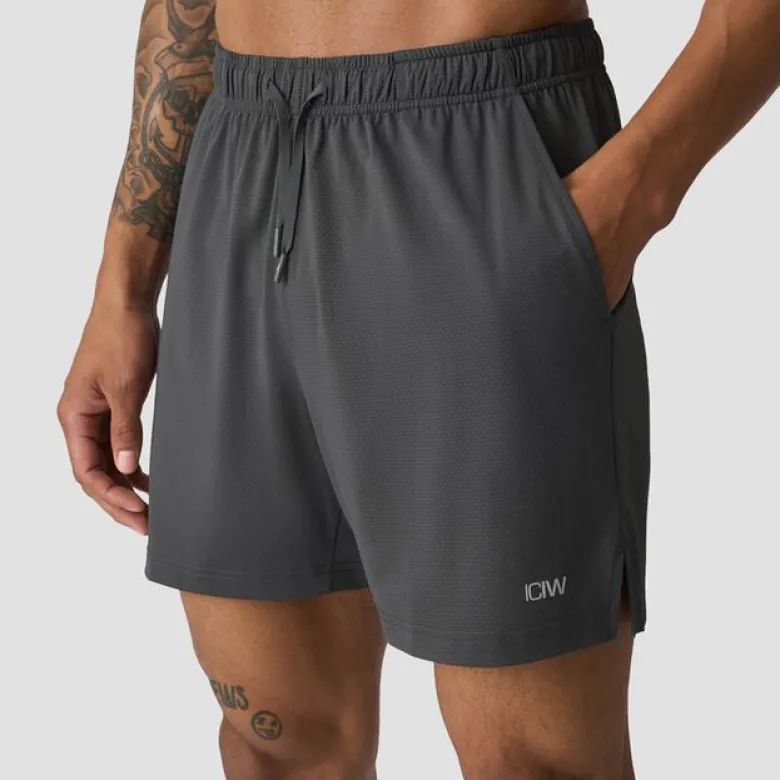 Stride Shorts, Charcoal Grey