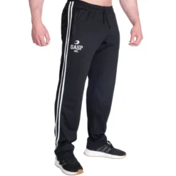 2 Stripe Standard Mesh Pant, Black/White