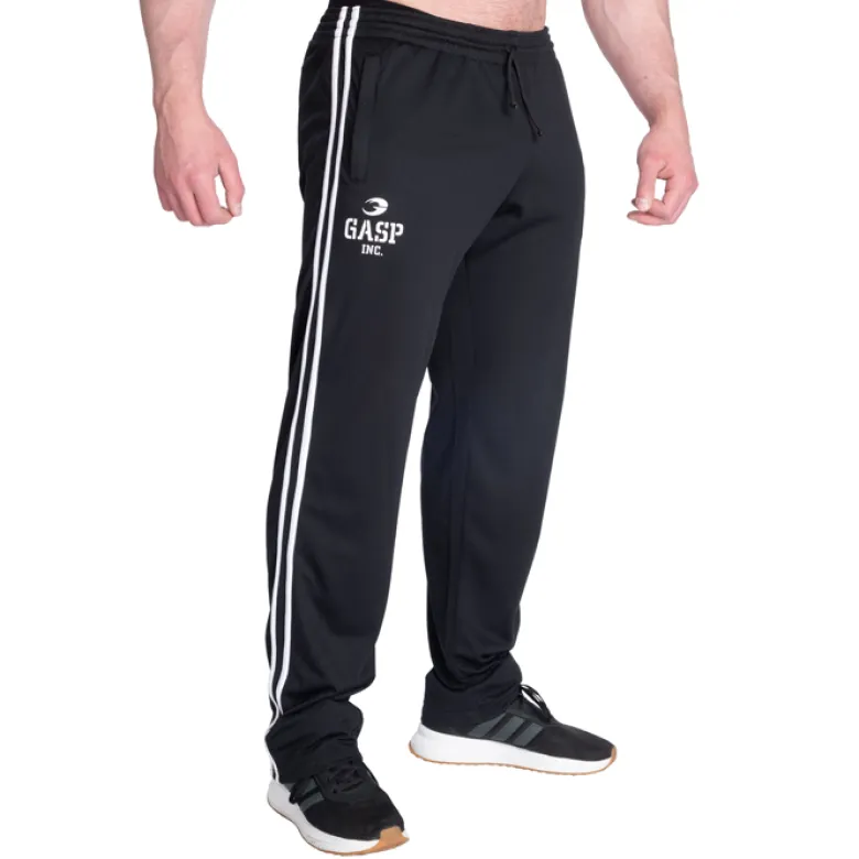 2 Stripe Standard Mesh Pant, Black/White