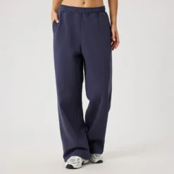Studio Oversized Straight Sweatpants, Odyssey Gray