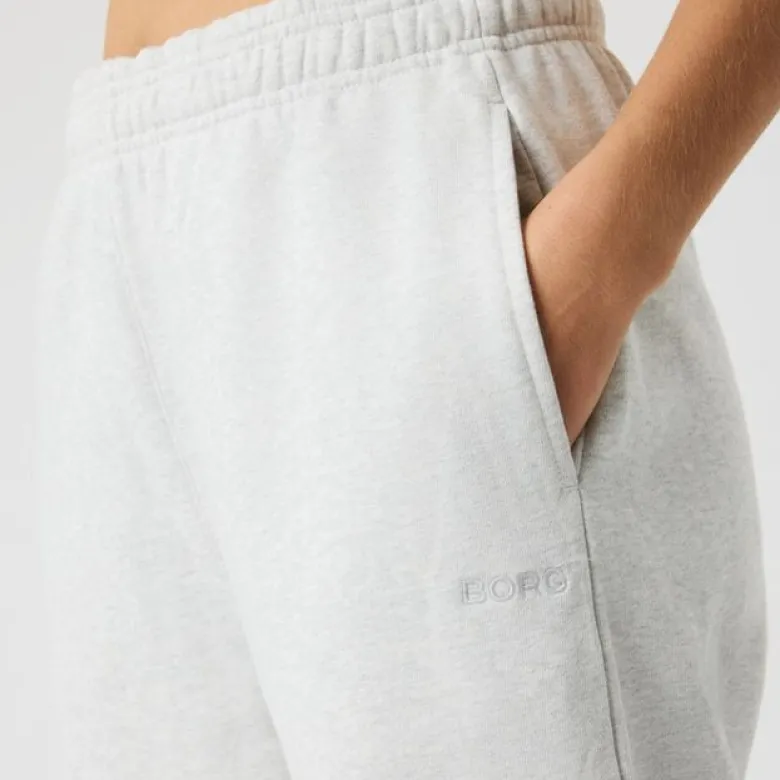 Studio Oversized Sweatpants, Ultra Light Grey Melange