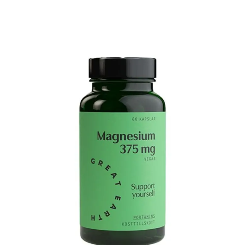 Super Magnesium 375 mg, 60 kapsler