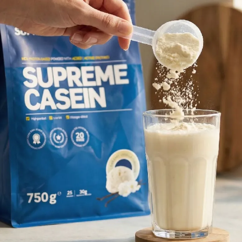 Supreme Casein, 750g, Creamy Vanilla
