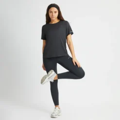 Team Logo Tee, Black