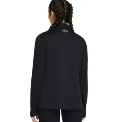 Tech 1/2 Zip- Solid, Black