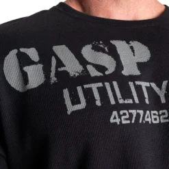 Thermal Gym Sweater, Asphalt