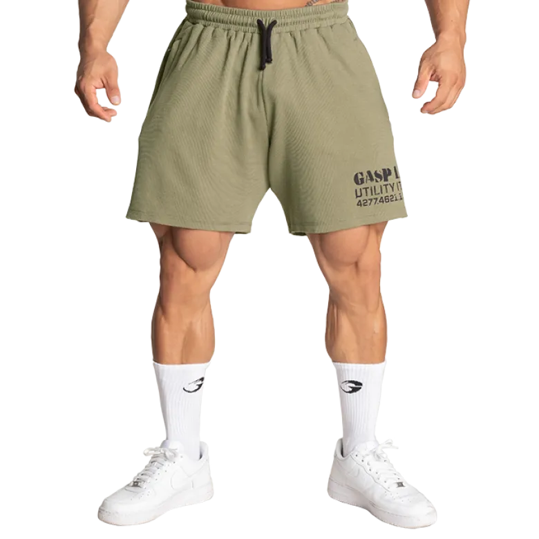 Thermal Shorts 6", Washed Green