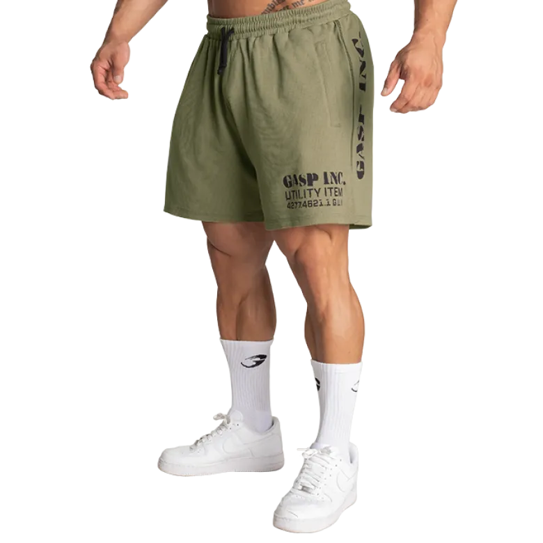 Thermal Shorts 6", Washed Green