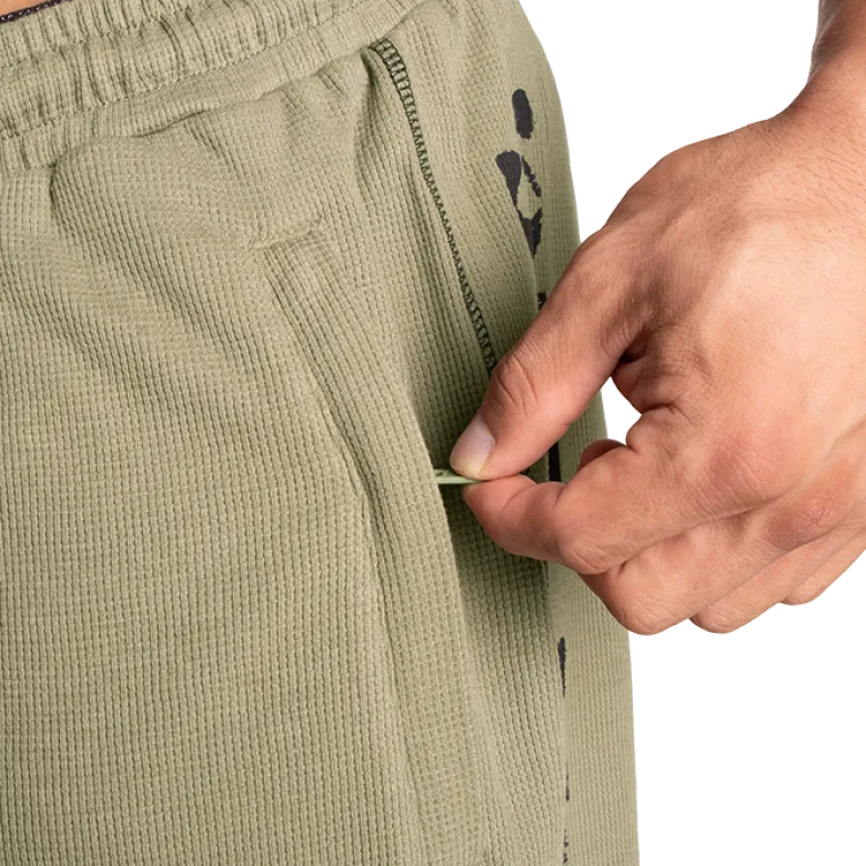 Thermal Shorts 6", Washed Green