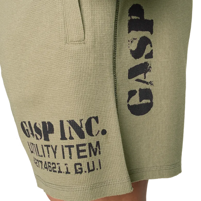 Thermal Shorts 6", Washed Green