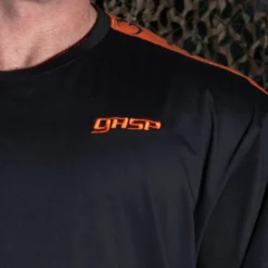 Track Iron Tee, Black/Flame