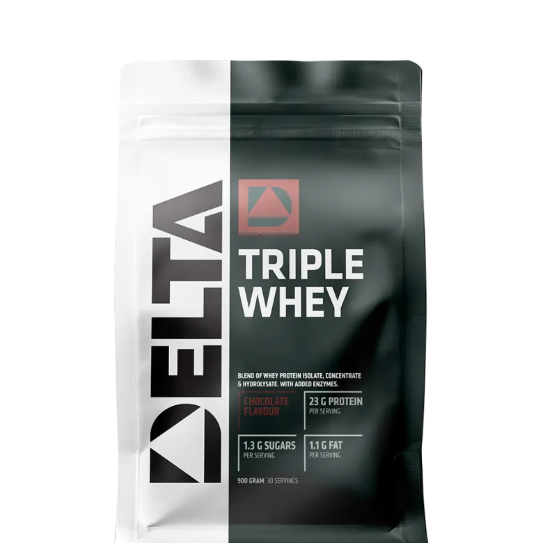 Triple Whey protein 900 g Chocolate