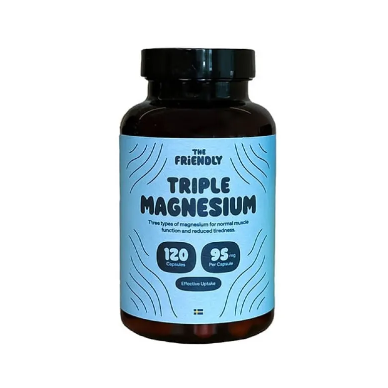 Trippel Magnesium 120 kapslar