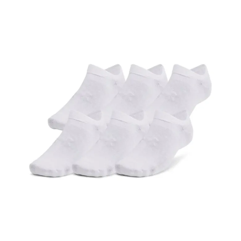 UA Essential No Show 6pk White