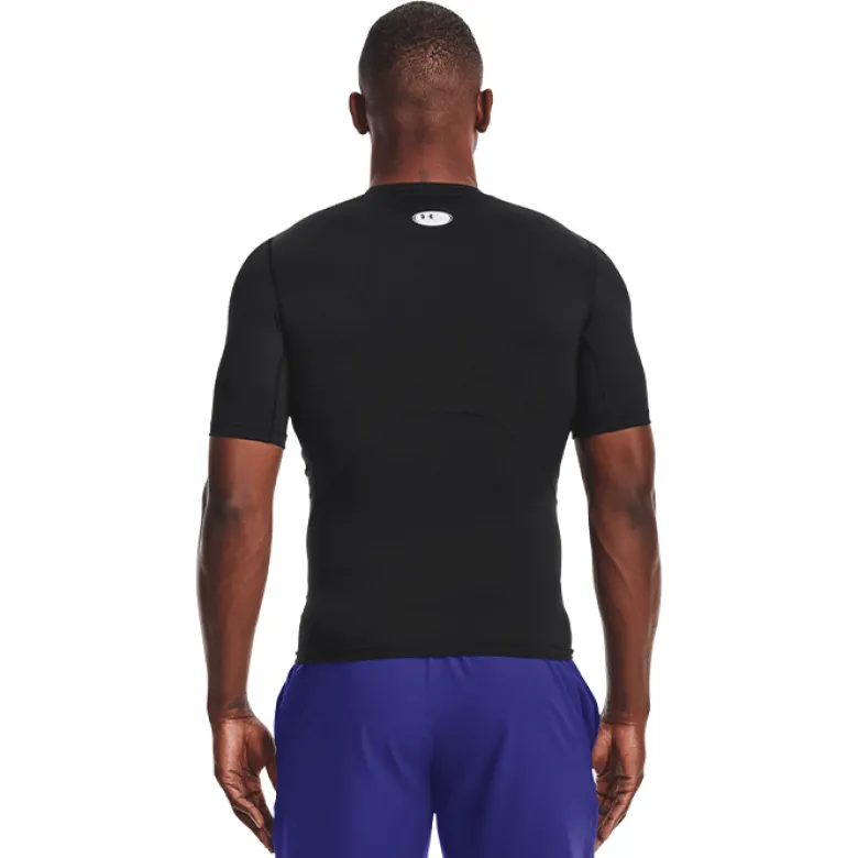 UA HG Armour Comp SS, Black