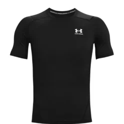 UA HG Armour Comp SS, Black