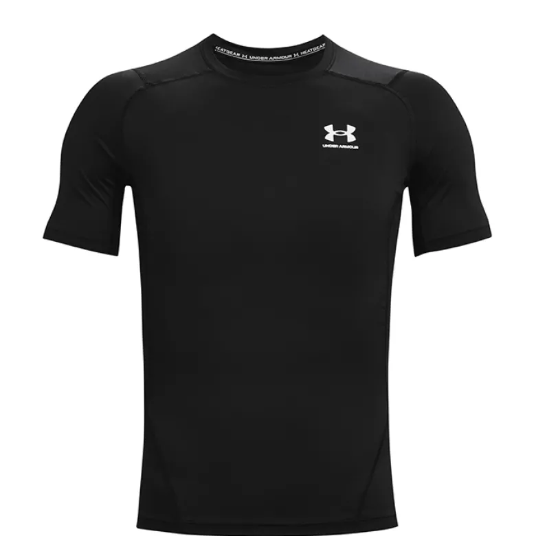 UA HG Armour Comp SS, Black