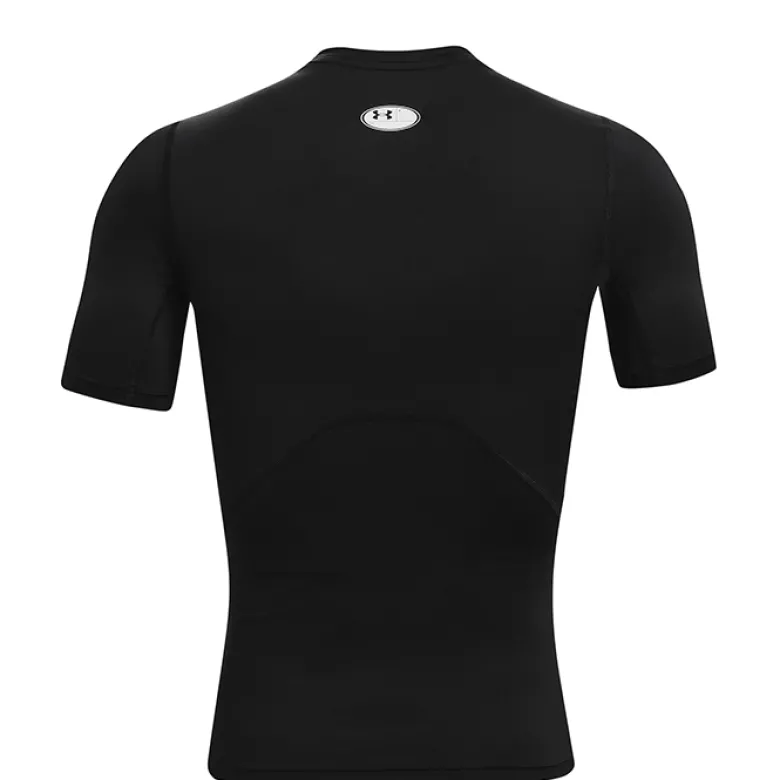 UA HG Armour Comp SS, Black