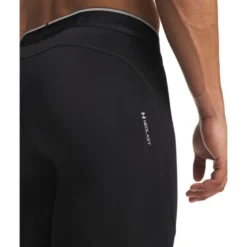 UA HG Elite Long Shorts Black