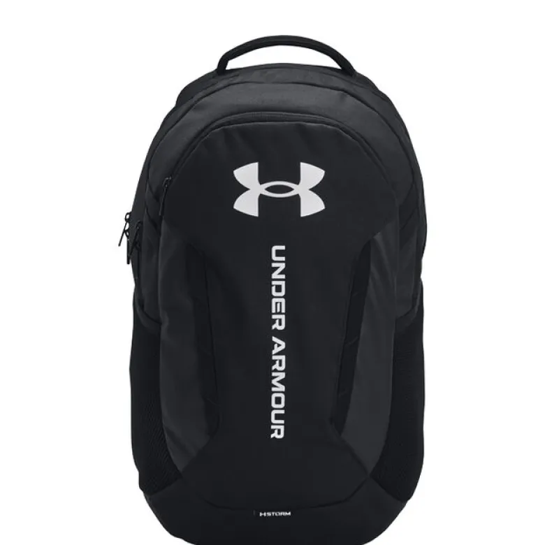UA Hustle 6.0 Backpack, Black