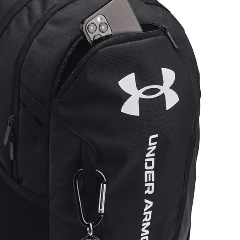 UA Hustle 6.0 Backpack, Black